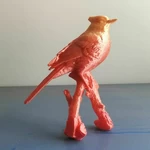 Modelo 3d de Un pájaro para impresoras 3d