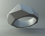  Ring - cubistic  3d model for 3d printers