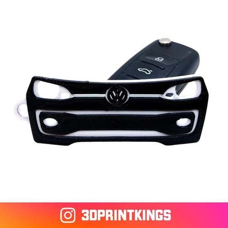 Modelo 3d de Vw up! - clave de la cadena de para impresoras 3d