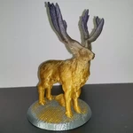 Modelo 3d de Elk ciervo para impresoras 3d