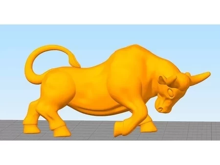  Bull  3d model for 3d printers