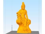  Guanyin053  3d model for 3d printers