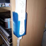  Wii mote holder  3d model for 3d printers