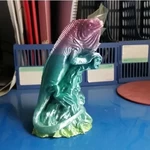 Modelo 3d de Lagarto para impresoras 3d