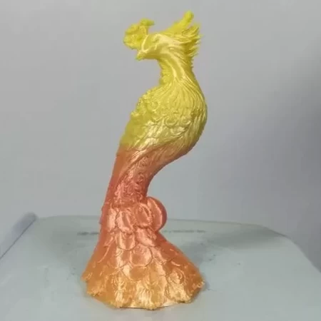 Modelo 3d de Phoenix adorno para impresoras 3d