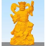  4 guardians on south gate of heaven palace  3d model for 3d printers