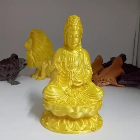  Guanyin zuo tai  3d model for 3d printers