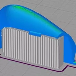 Modelo 3d de Nintendo interruptor de modo portátil apretones para impresoras 3d