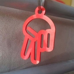  Mighty car mods chopped keychain  3d model for 3d printers
