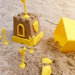 Modelo 3d de Castillos de arena de la guerra de la colección para impresoras 3d