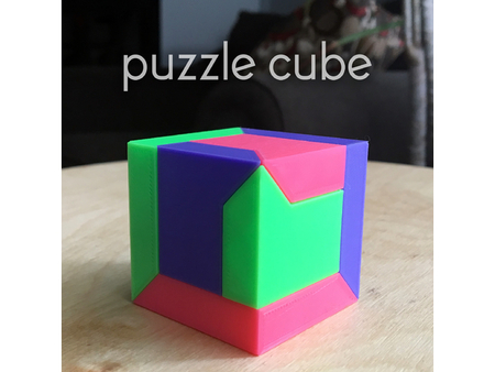  Puzzle cube  3d model for 3d printers