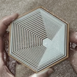  Satisfying hexagons  3d model for 3d printers