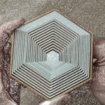  Satisfying hexagons  3d model for 3d printers