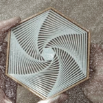  Satisfying hexagons  3d model for 3d printers