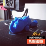 Modelo 3d de Flexi mamut para impresoras 3d
