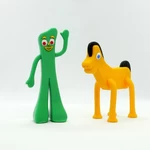  Gumby and pokey  3d model for 3d printers