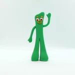 Modelo 3d de Gumby y pokey para impresoras 3d