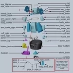  Rosie the robot  3d model for 3d printers