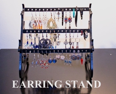 Customizable Earring Stand