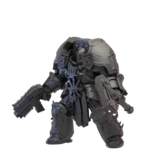  Disorderly heavy armoured space warrior  3d model for 3d printers