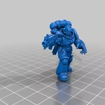  Large knuckle sandwich warrior  3d model for 3d printers