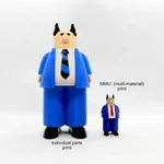  Pointy haired boss - mmu  3d model for 3d printers