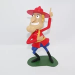 Modelo 3d de Dudley do-right para impresoras 3d