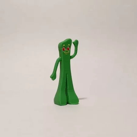 Modelo 3d de Gumby - mmu para impresoras 3d