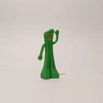 Modelo 3d de Gumby - mmu para impresoras 3d