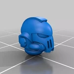  Primaris helmets bits  3d model for 3d printers