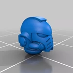  Primaris helmets bits  3d model for 3d printers