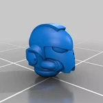 Modelo 3d de Primaris cascos bits para impresoras 3d