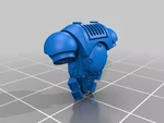  Primaris backpack bit  3d model for 3d printers