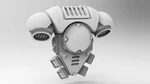  Primaris backpack bit  3d model for 3d printers