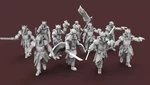  The expendable brigade - melee infantry no aquila  3d model for 3d printers