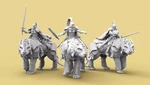  Emperor's lionesses  3d model for 3d printers