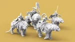  Emperor's lionesses  3d model for 3d printers
