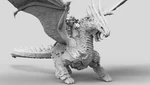  Dragon knight - ceremonial  3d model for 3d printers