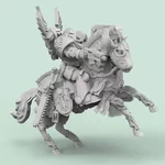  Angelic knights  3d model for 3d printers