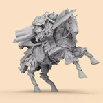  Royal guard mounted - cybernetic  3d model for 3d printers