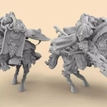  Royal guard mounted - cybernetic  3d model for 3d printers