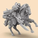  Royal guard mounted - cybernetic  3d model for 3d printers
