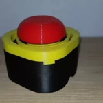  Emergency button for limit switch / buzzer  3d model for 3d printers