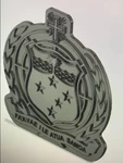  Samoa coat of arms  3d model for 3d printers