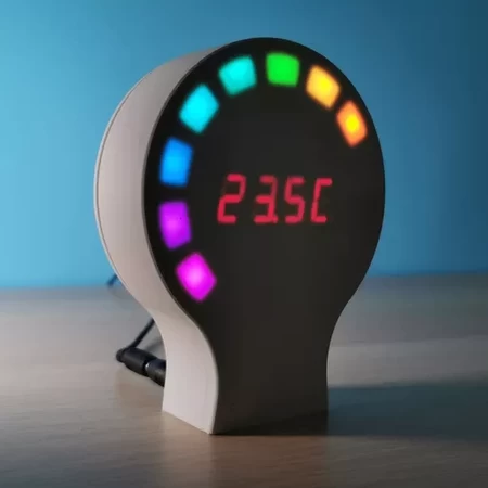  Thermometer revisited with arduino  3d model for 3d printers