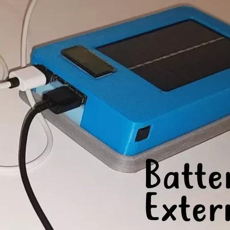 Batterie Externe Solaire.