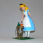 Modelo 3d de Alice para impresoras 3d