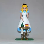 Modelo 3d de Alice para impresoras 3d