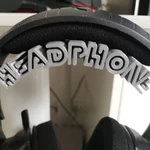  Headphone stand   3d model for 3d printers