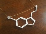 Modelo 3d de La serotonina colgante para impresoras 3d